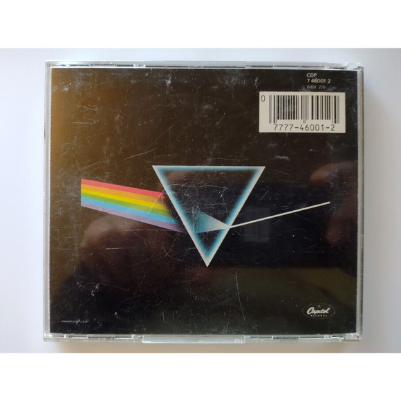 Pink Floyd Dark Side Of The Moon CD UK label US On Back Insert Prog Classic Rock - Picture 4 of 4